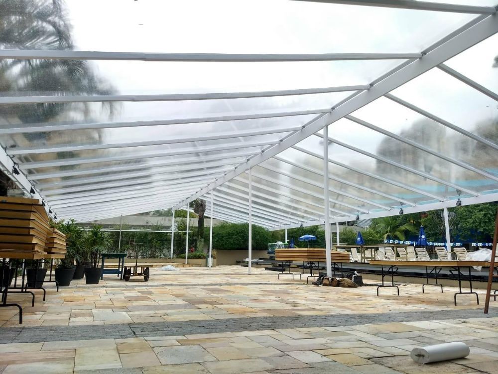 Coberturas Transparentes para Festas e Eventos